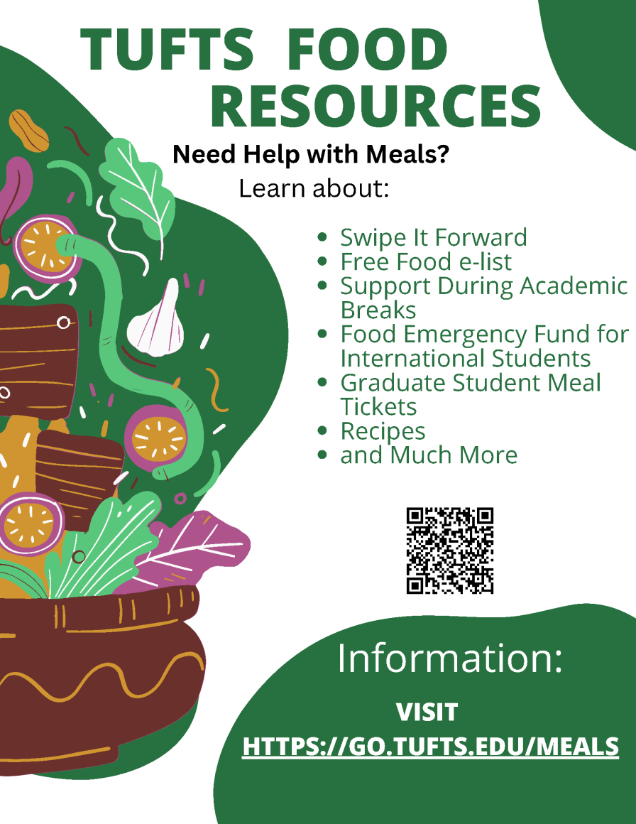 Tufts Food Resources flyer