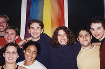Students that live in the Rainbow House 1998