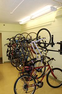 Bike Room, Hill Hall