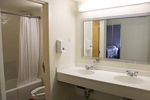 Bathroom, Hillside Apartments