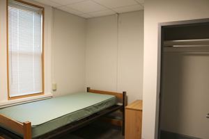 Single room, Metcalf Hall