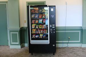 Vending machines, West Hall