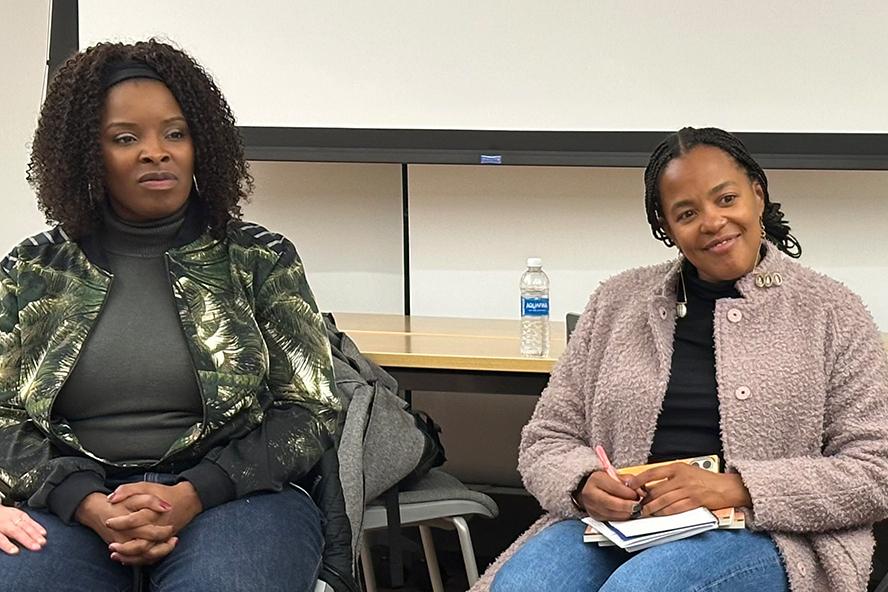Attendees of Restorative Practices event